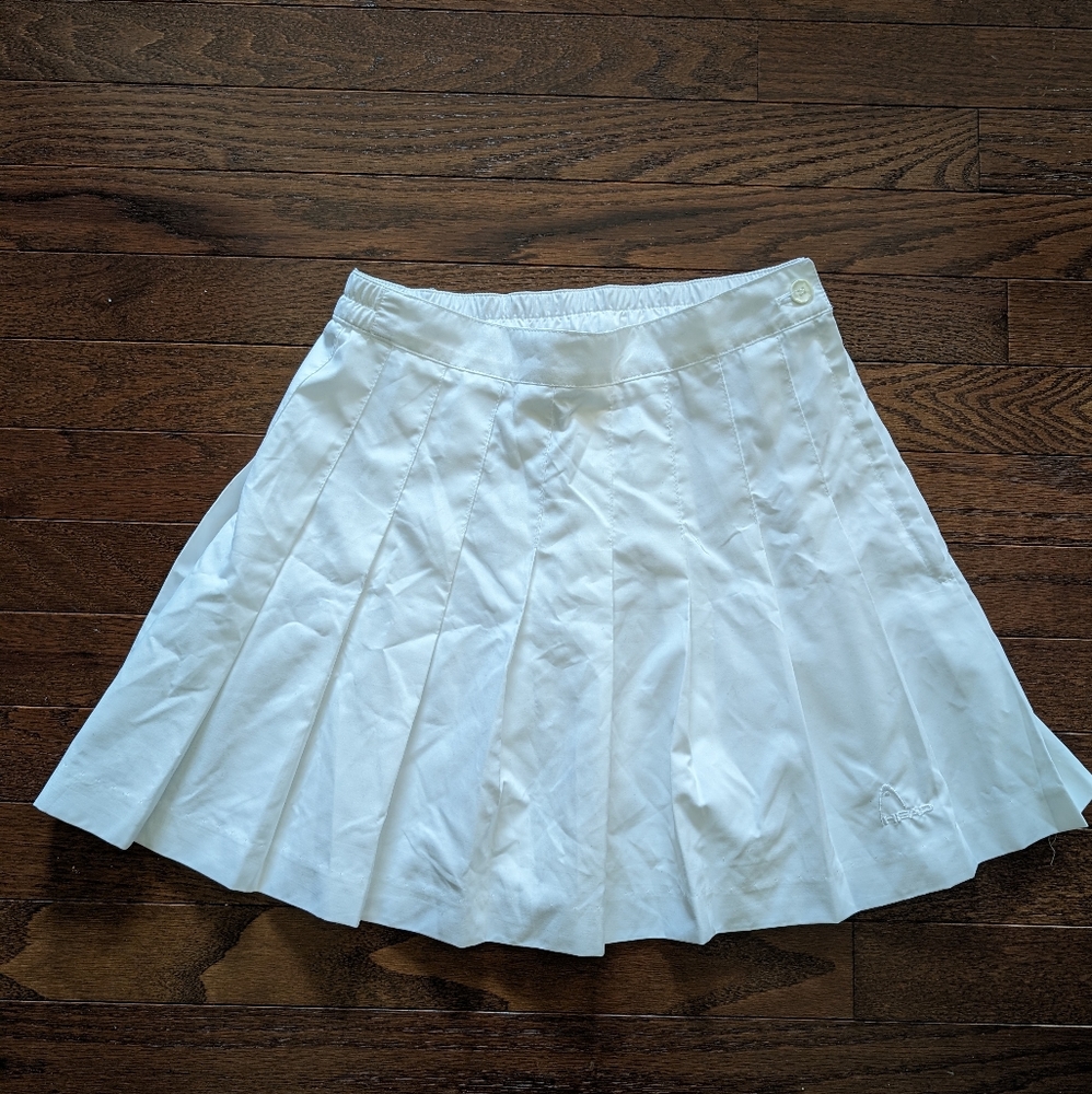 HEAD WHITE TENNIS SKIRT